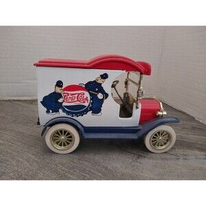 1912 Ford Pepsi-Cola 1:24 Scale Panel Truck Coin Bank Heavy Diecast Gearbox Toys
